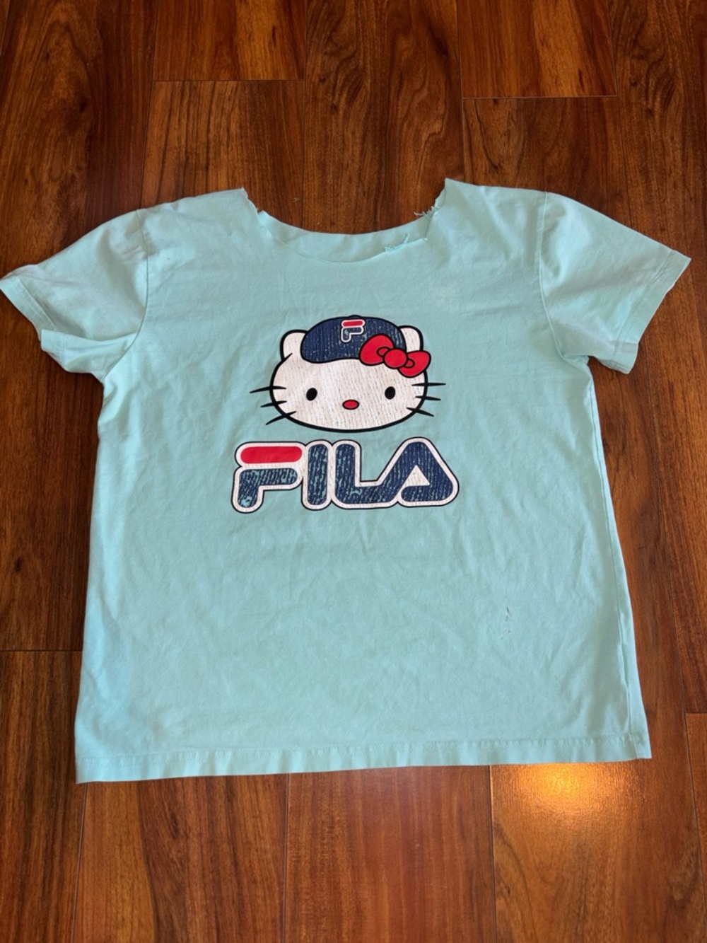FILA x Hello Kitty Aqua Graphic Tee